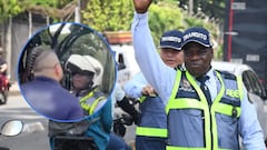 agente tránsito cali