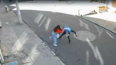 Intento de hurto a mujer en Bogotá