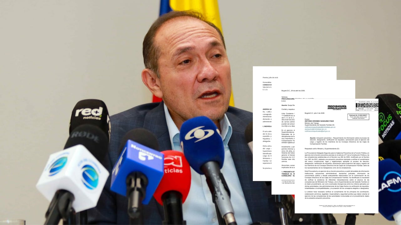 Las actuaciones de Antonio Sanguino como superintendente encargado se encuentran bajo revisión de la Procuraduría.
