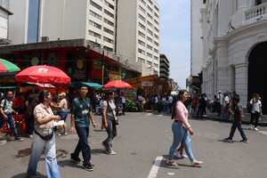 Plaza de Cayzedo y Centro de Cali peatonal. Plan piloto para dejarlo peatonal después de la COP16.