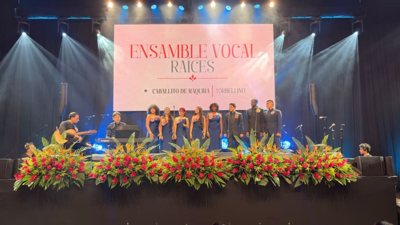Ensamble Vocal Raíces de la Escuela de Música Desepaz.
