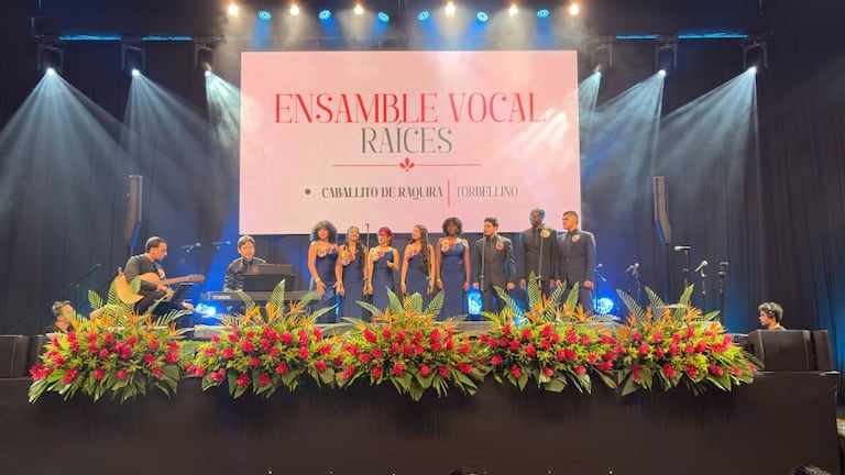 Ensamble Vocal Raíces de la Escuela de Música Desepaz.