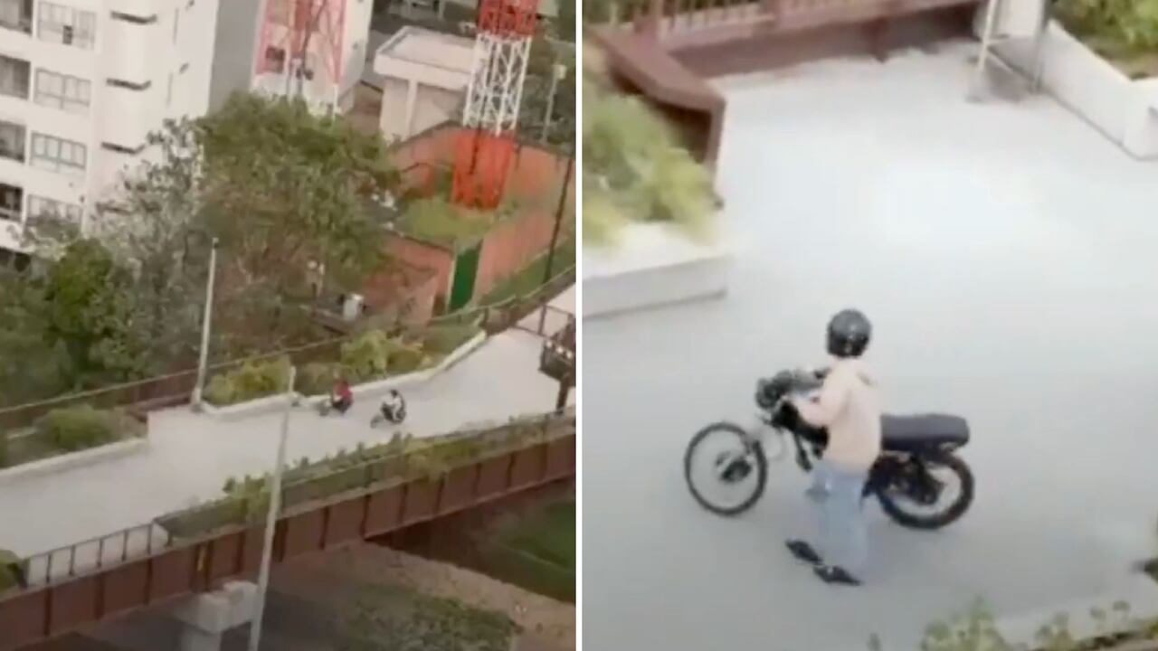 El DAGMA anunció sanciones y decomisos contra quienes usen motos en el ecoparque de Cristo Rey.