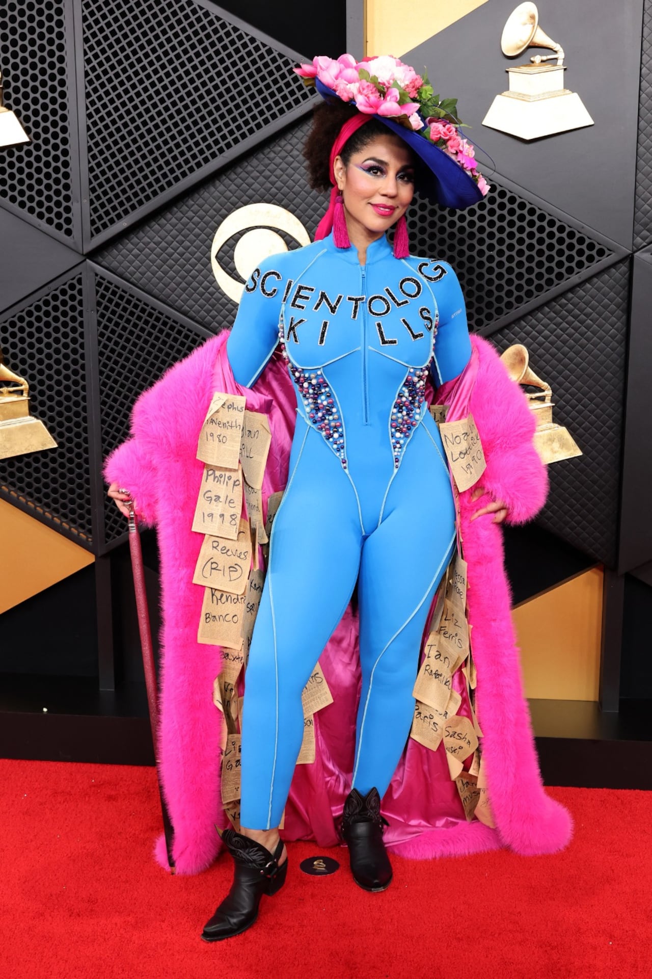 Joy Villa y su look para algunos, desafortunado, para otros, transgresor.