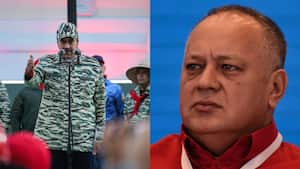 Nicolás Maduro anunció que su ministro del Interior, Diosdado Cabello, está en Colombia.