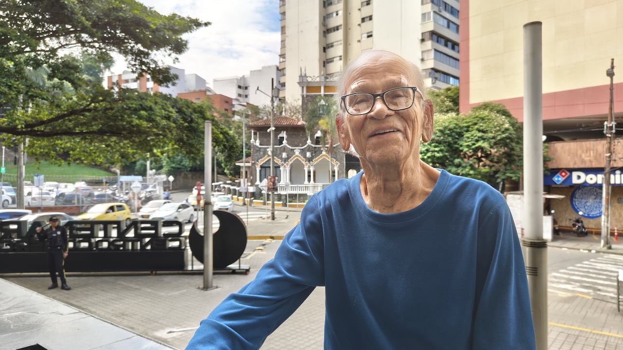 Absalón Gutiérrez tiene 102 años.