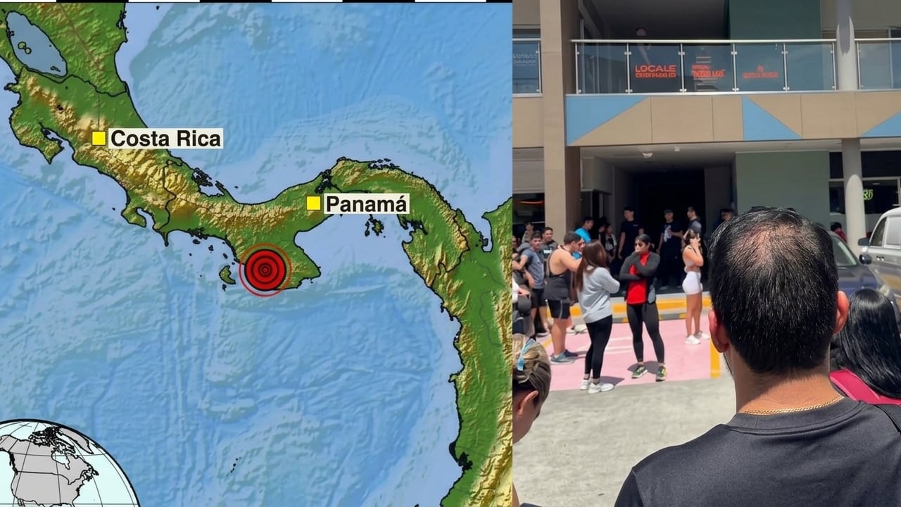 Un fuerte sismo de magnitud 7,6 sacudió territorio panameño. El epicentro del movimiento sísmico se ubicó cerca de Pitaloza Arriba