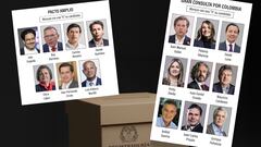 El 8 de marzo se celebrarán las elecciones legislativas y las consultas interpartidistas, en las que estará la ‘Gran Consulta por Colombia’, conformada por un bloque de candidatos a la Presidencia de centro derecha, y el ‘Pacto Amplio’, que compone a un grupo de siete aspirantes de centro izquierda.