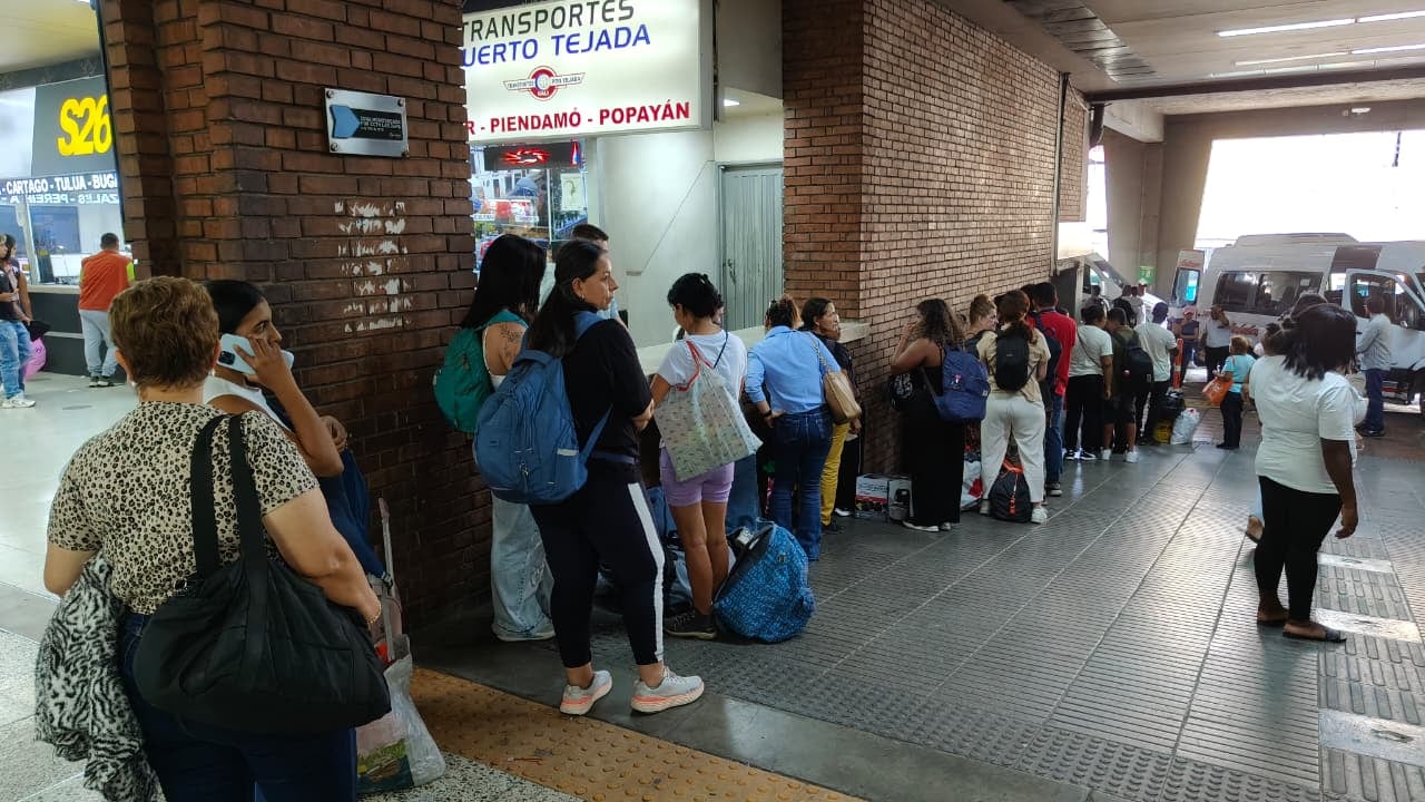 Terminal de Cali Semana Santa.