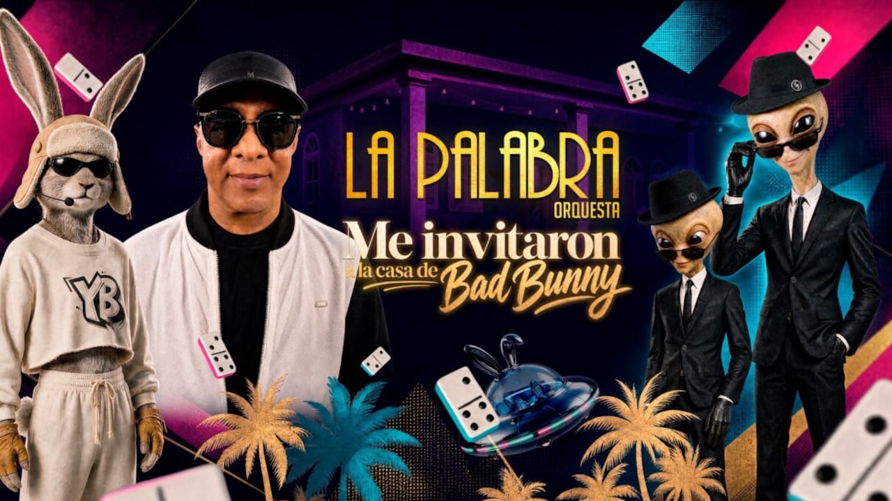 'Me invitaron a la casa de Bad Bunny' es su nuevo tema musical.