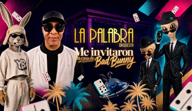 'Me invitaron a la casa de Bad Bunny' es su nuevo tema musical.