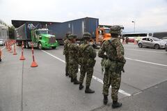 Autoridades del Valle presentes en las vías.