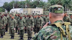 Las Fuerzas Militares de Colombia cuentan con más de 223.150 miembros activos al servicio del país.