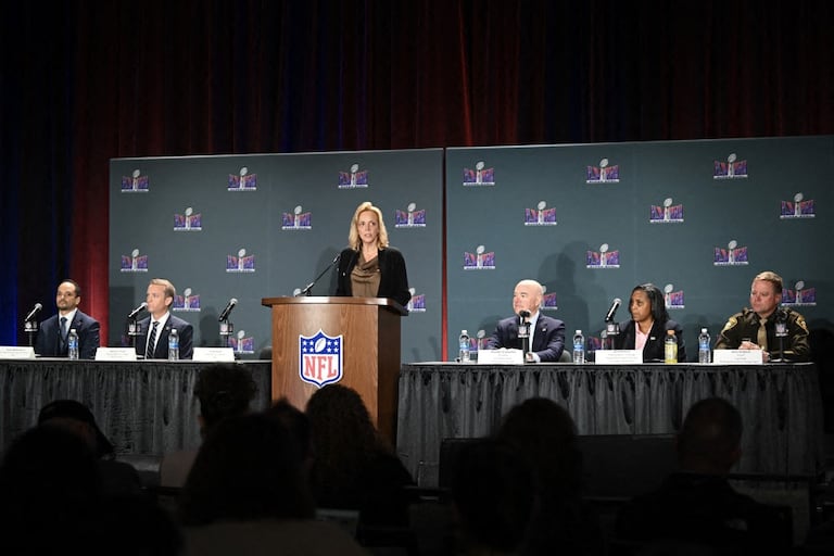 Super Bowl LVIII - Conferencia de prensa sobre seguridad pública