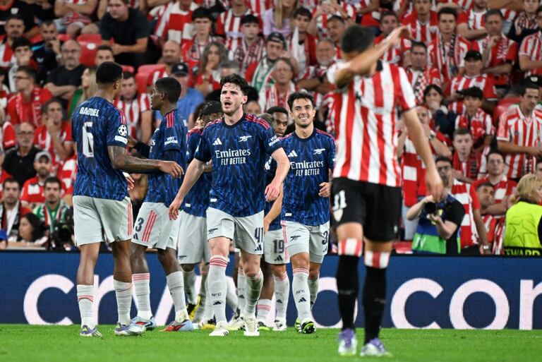 Athletic Club vs. Arsenal, primera fecha de la Champions League
