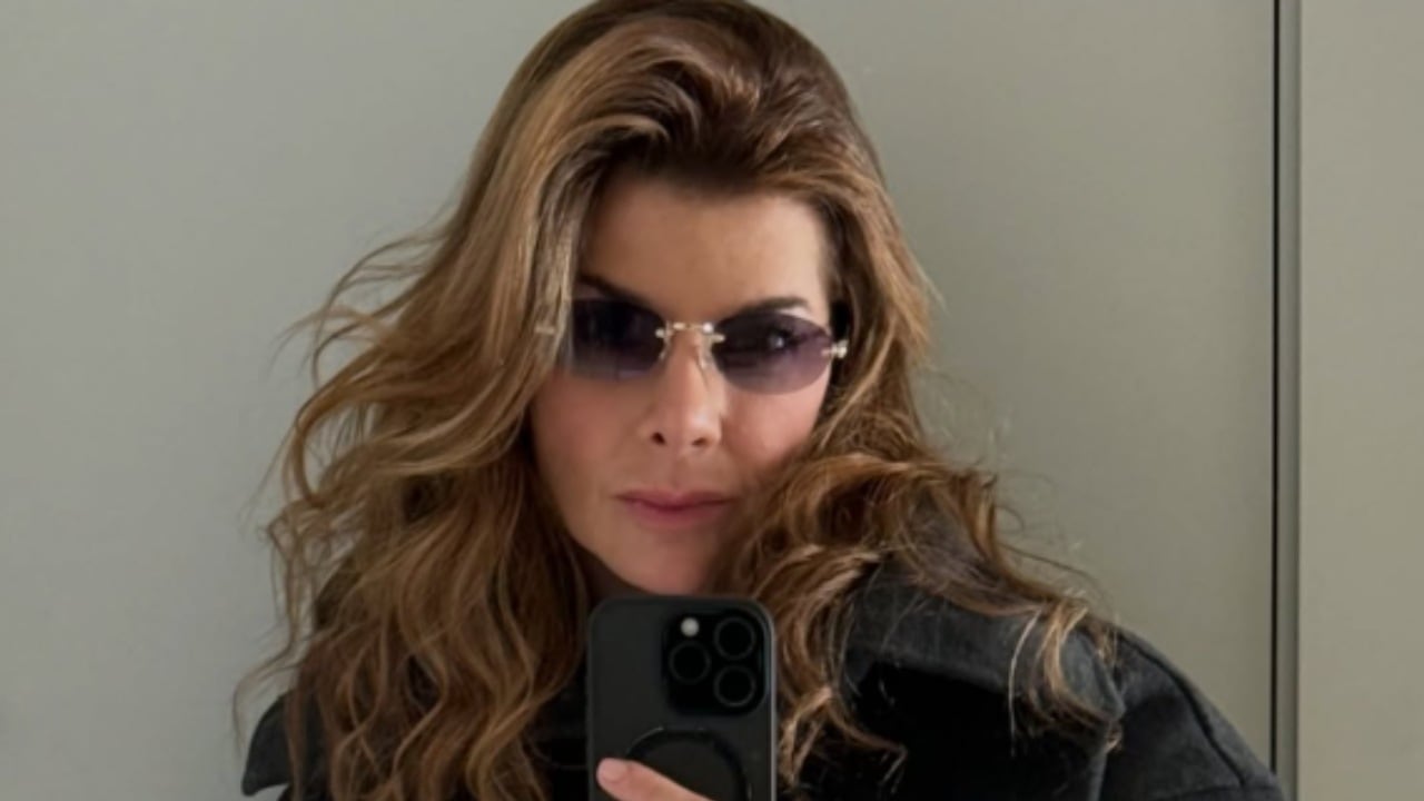 Carolina Cruz, famosa de la farándula colombiana.