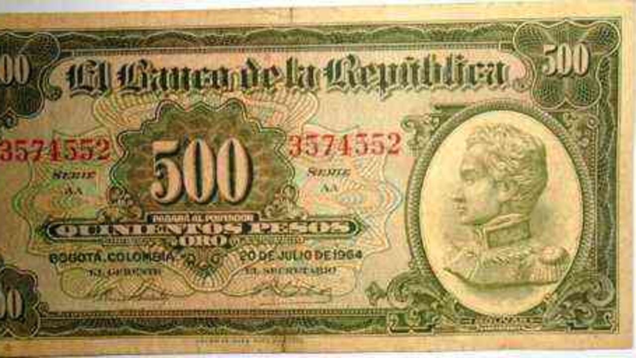 Billete de 500FOTO: Asociación Numismática Granadina