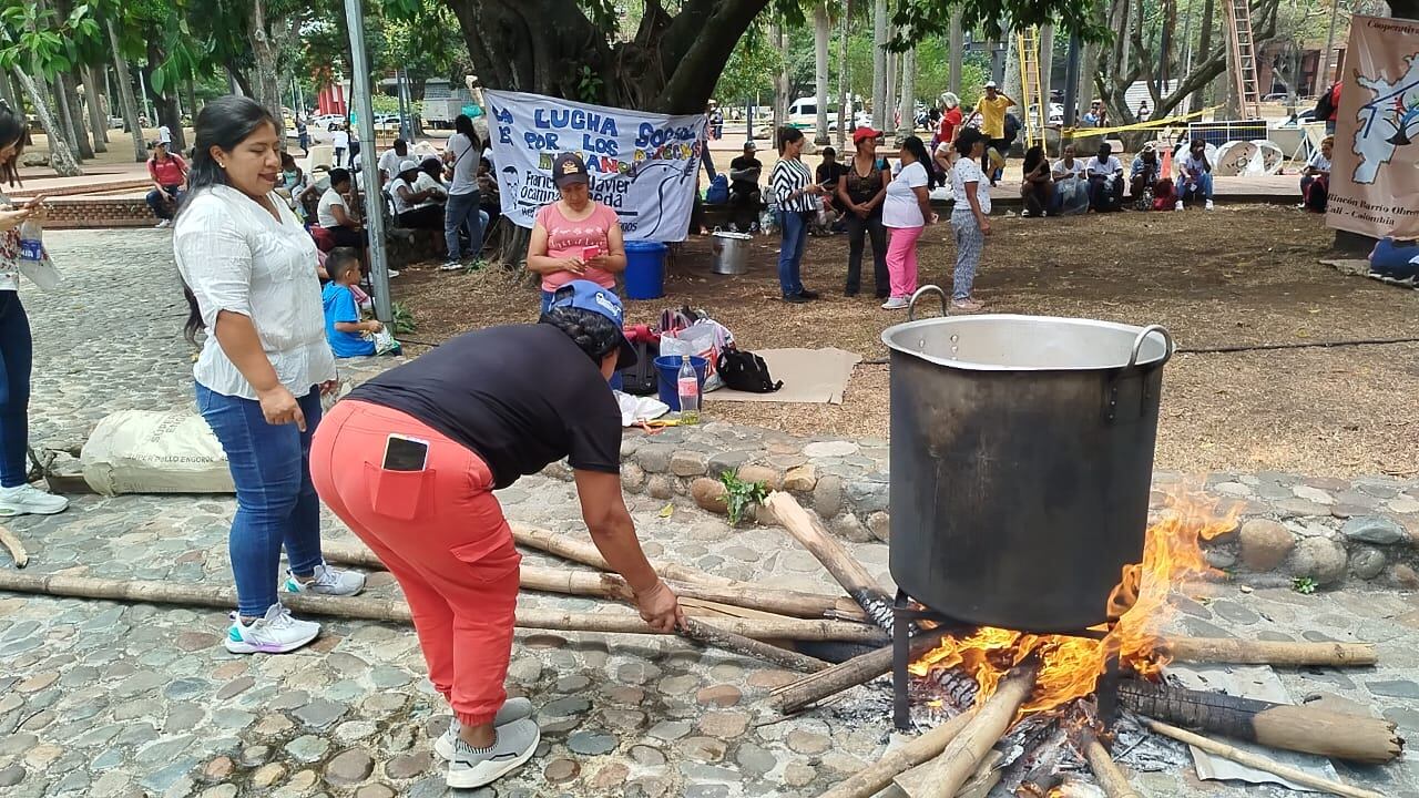 Se realizó una olla comunitaria.