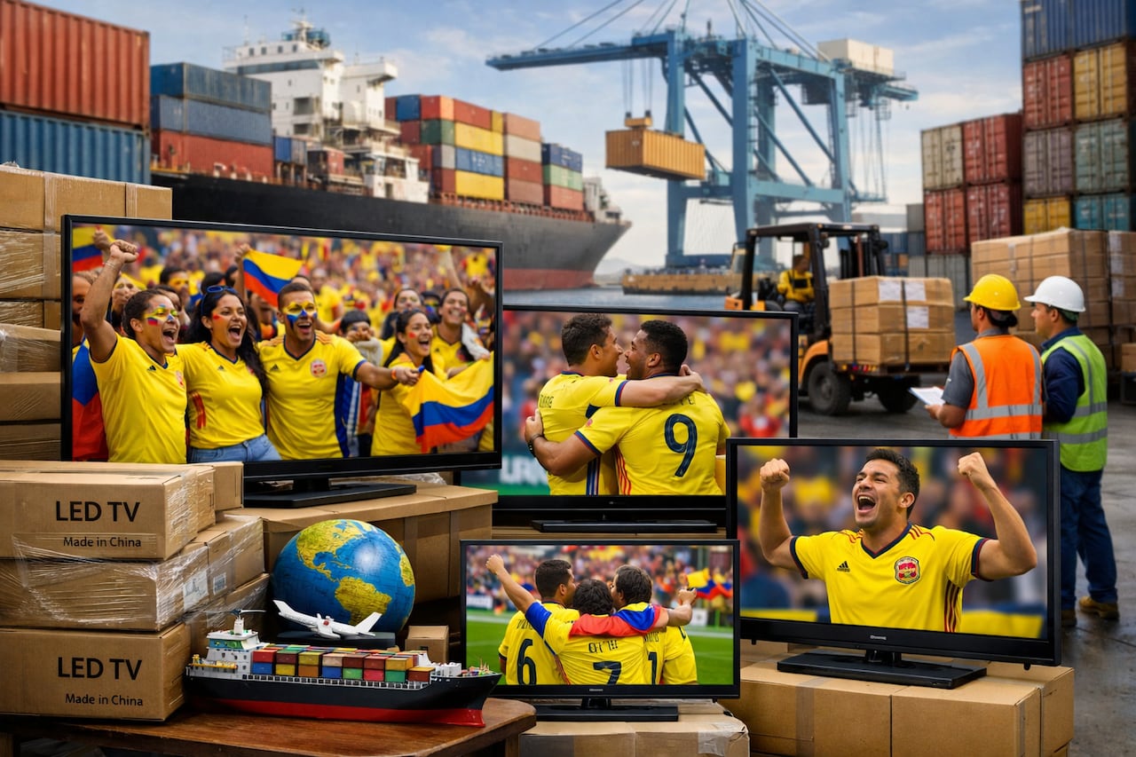 Mundial de fútbol promueve compra de televisores en el país, según Analdex.