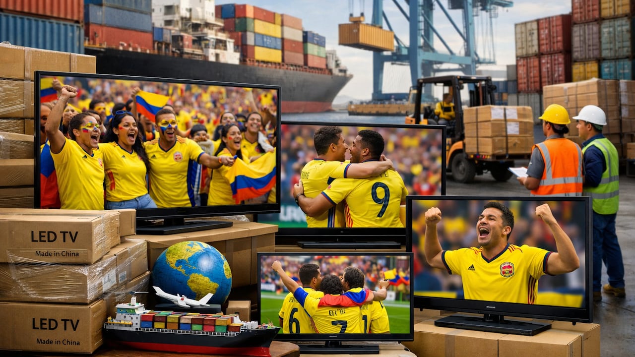 Mundial de fútbol promueve compra de televisores en el país, según Analdex.