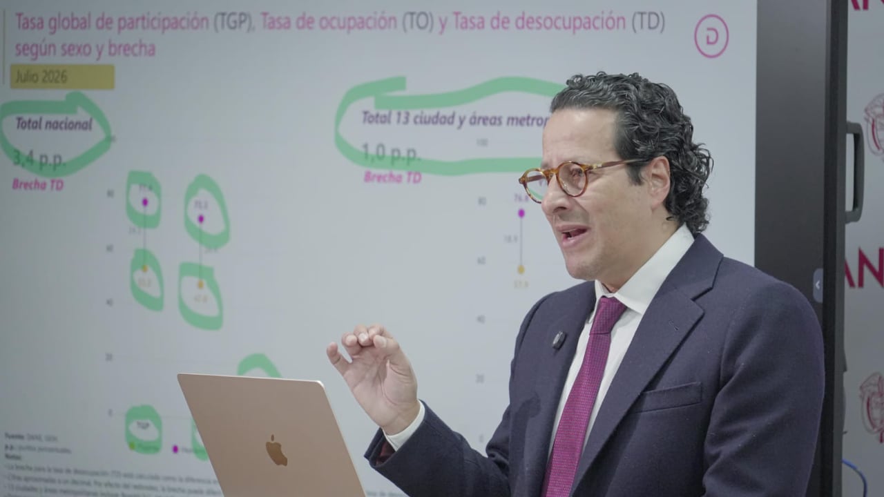 Ricardo Valencia Ramírez, director del Dane.