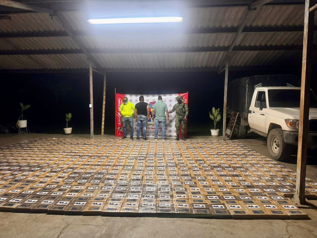 Esta clase de incautaciones son el resultado de la puesta en marcha de la Operación Escudo del Norte.