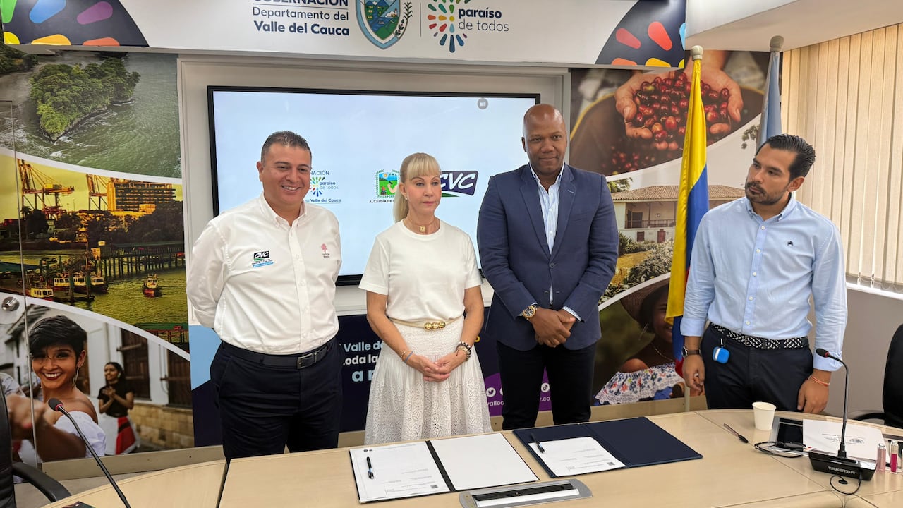 El Alcalde de Palmira y el Director General de la CVC acaban de firmar un convenio y asegurar recursos por 258 mil millones de pesos para la construcción de la Planta de Tratamiento de Aguas Residuales (Ptar), el emisor final del municipio e interventoría.