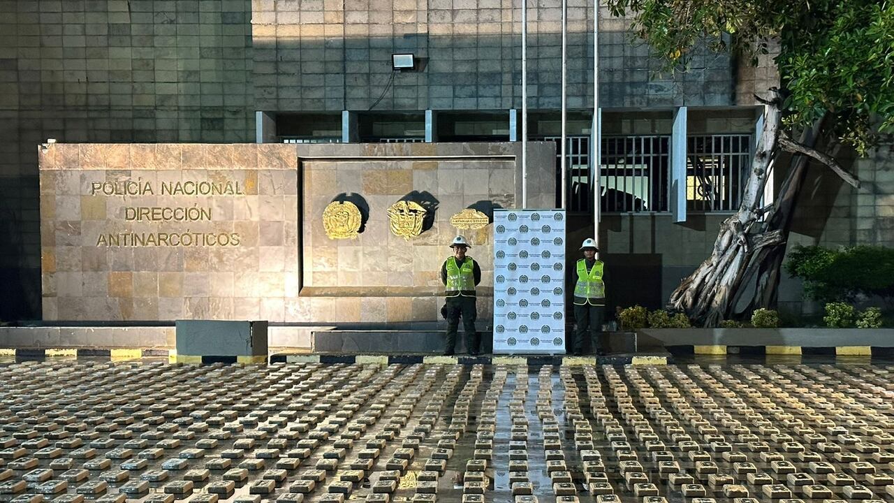 Dos toneladas de cocaína iban a ser enviadas a Bélgica.