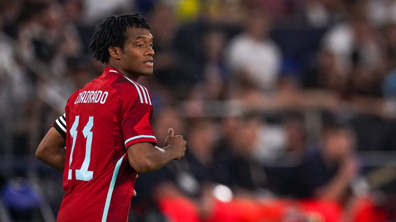 Cuadrado con la Selección Colombia