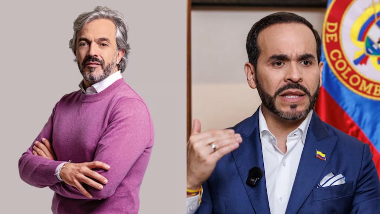 Juan Daniel Oviedo y Abelardo de la Espriella.