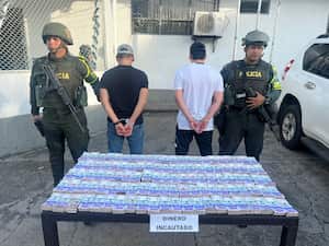 La incautación de 600 millones de pesos en efectivo, que iban ocultos en paquetes forrados con plásticos negros en una camioneta que se movilizaba por la vía Panamericana.