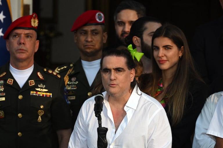 Saab celebró su liberación y aseguró que es un milagro que se ha hecho realidad.