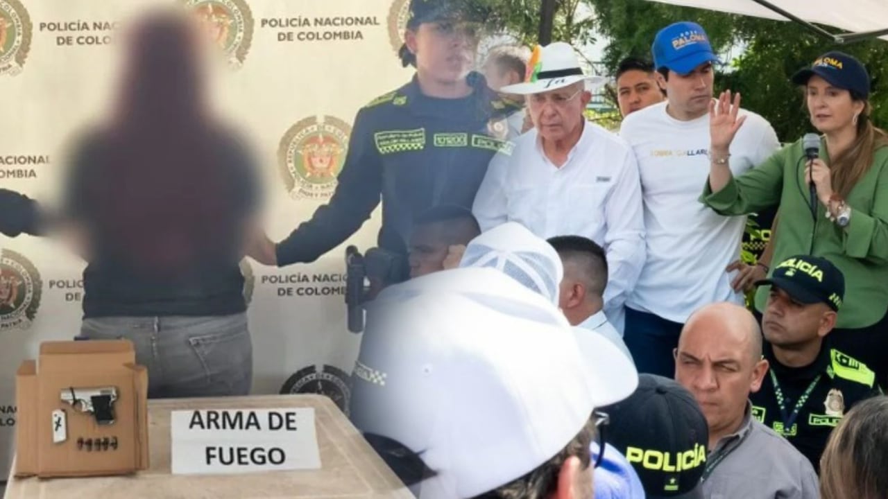 Investigan presencia de mujer armada en evento de Paloma Valencia en Tolima.