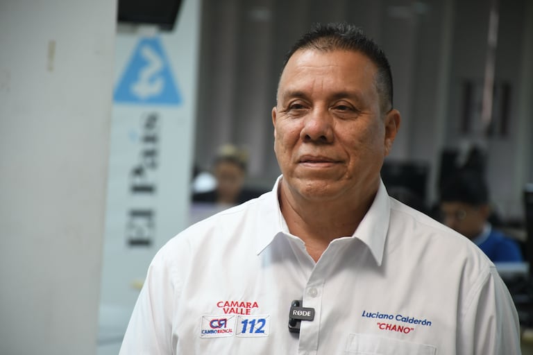 Luciano Calderón, candidato aspirante a la Cámara de Representantes por el Valle del Cauca.