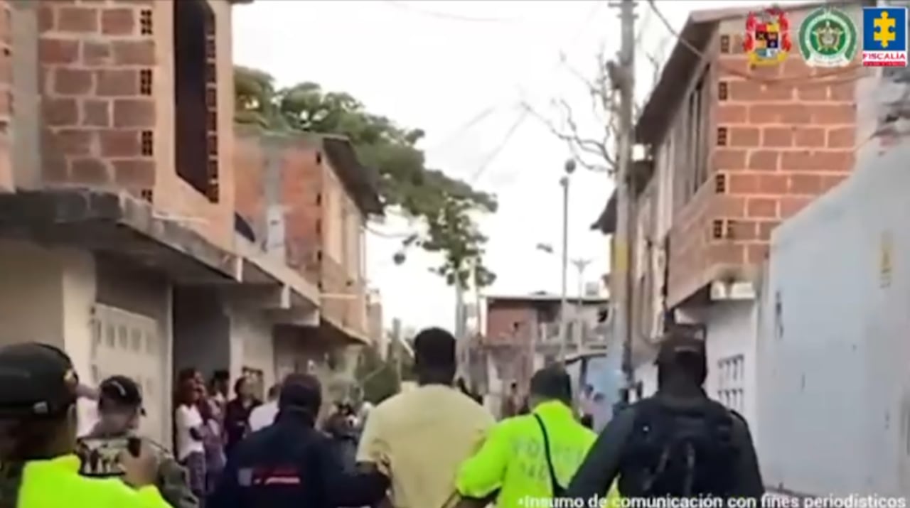 El sujeto fue capturado en 2022 por la Fiscalía, el Ejército y la Policía en el barrio Laureano Gómez de Cali.