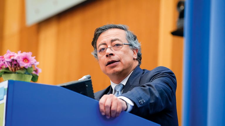 El presidente Gustavo Petro fue salpicado por el coronel retirado de la Policía.
