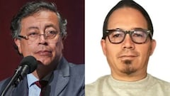 Gustavo Petro y Wilmar Mejía.
