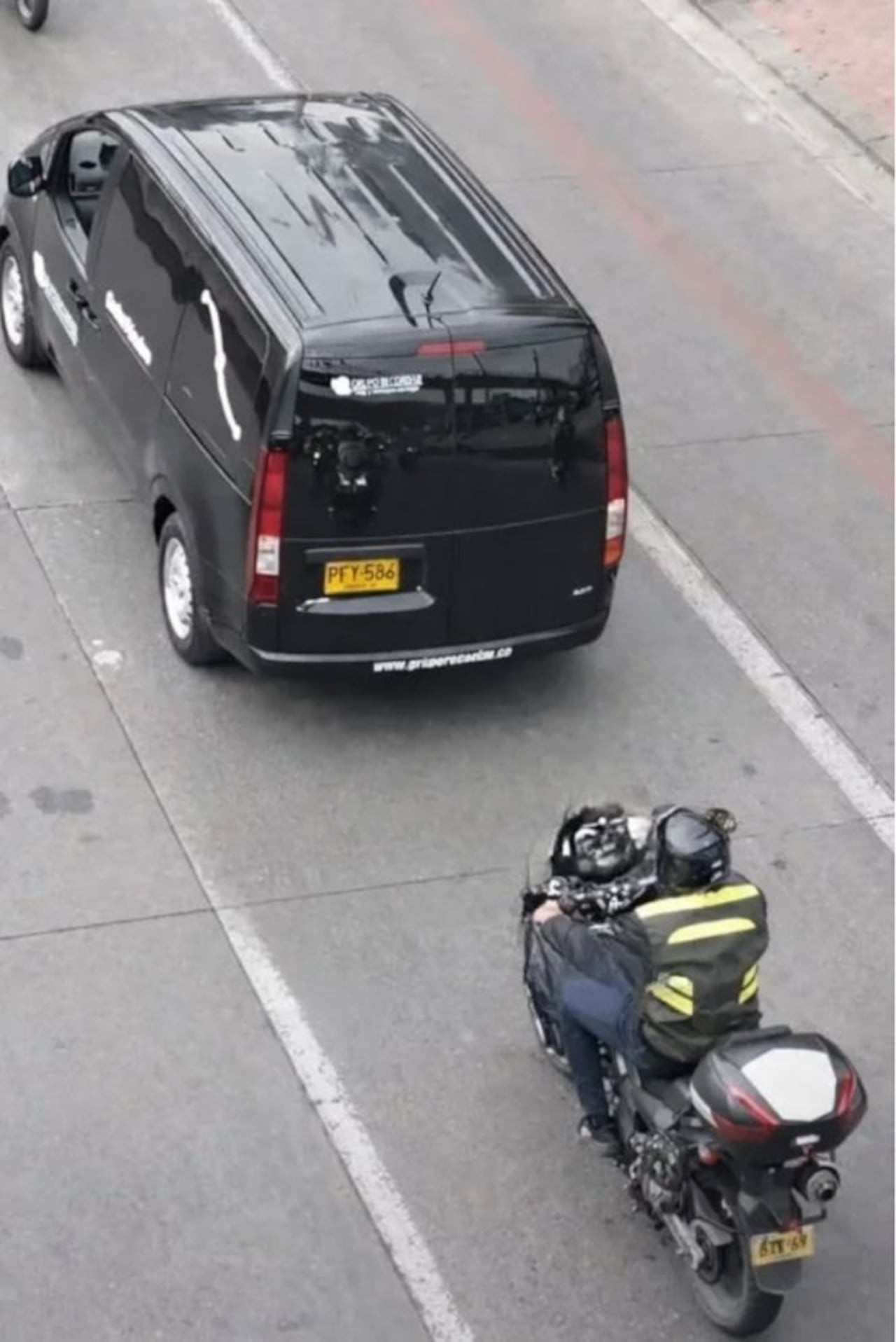 Carroza fúnebre de Yeison Jiménez.