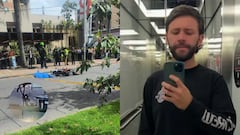 El sitio en el que fue dado de baja el delincuente y la víctima del atraco.