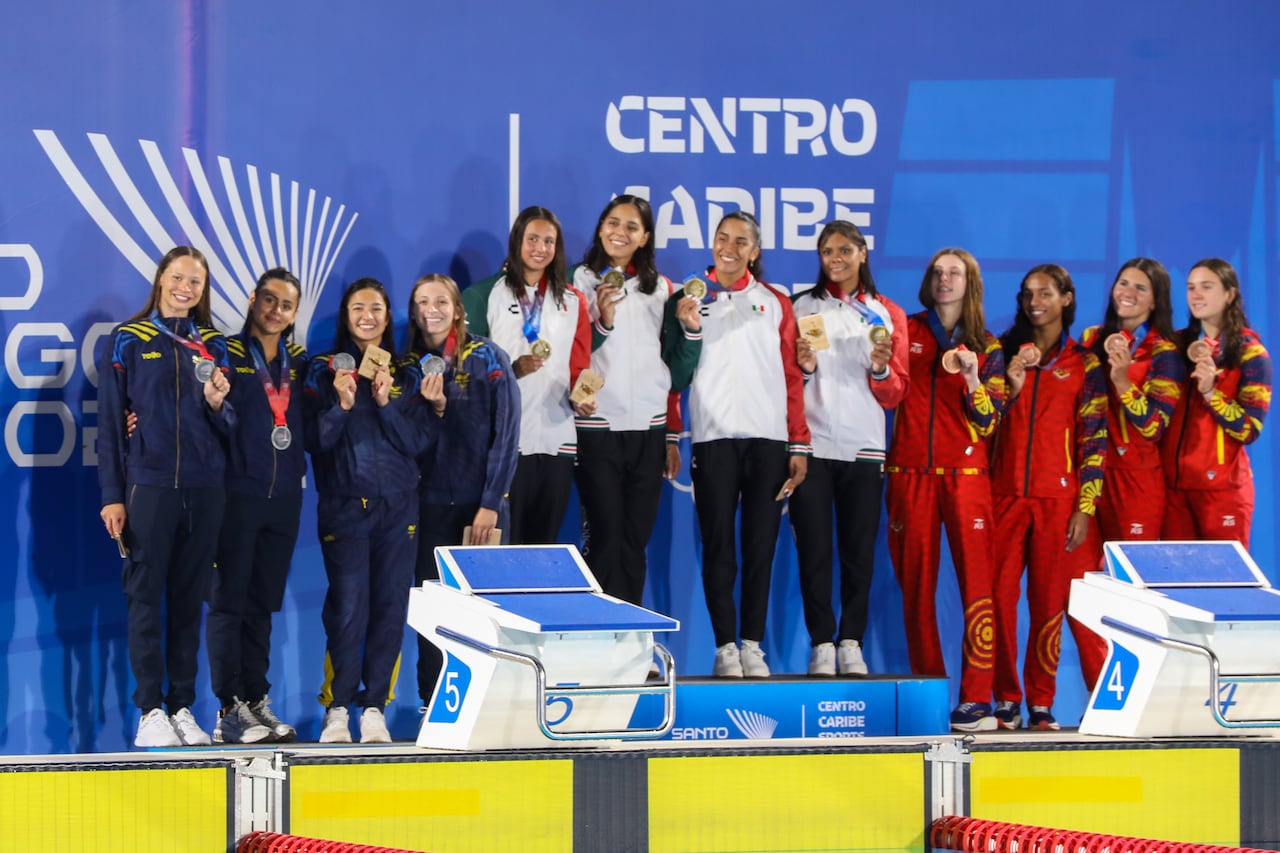 Colombia sigue cosechando preseas en la natación de los Juegos Centroamericanos y del Caribe 2026.