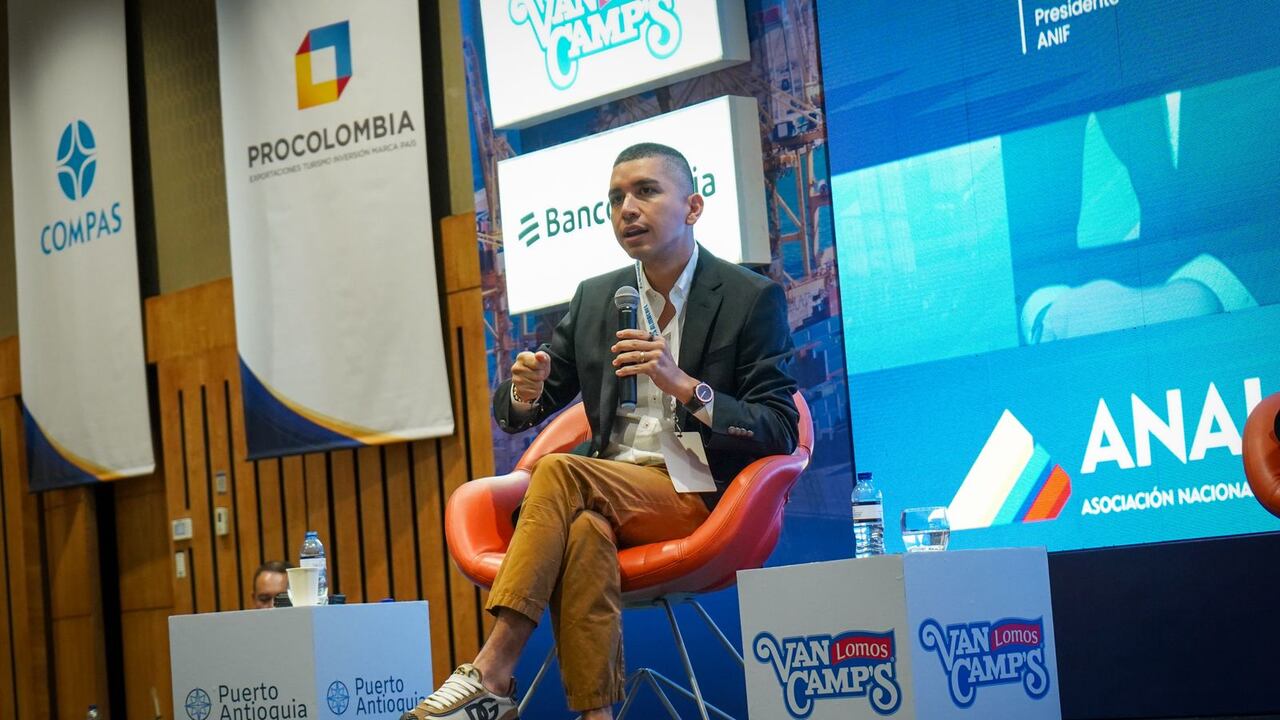 Jhonatan Malagón, presidente de Asobancaria en el panel de perspectivas económicas de Analdex.