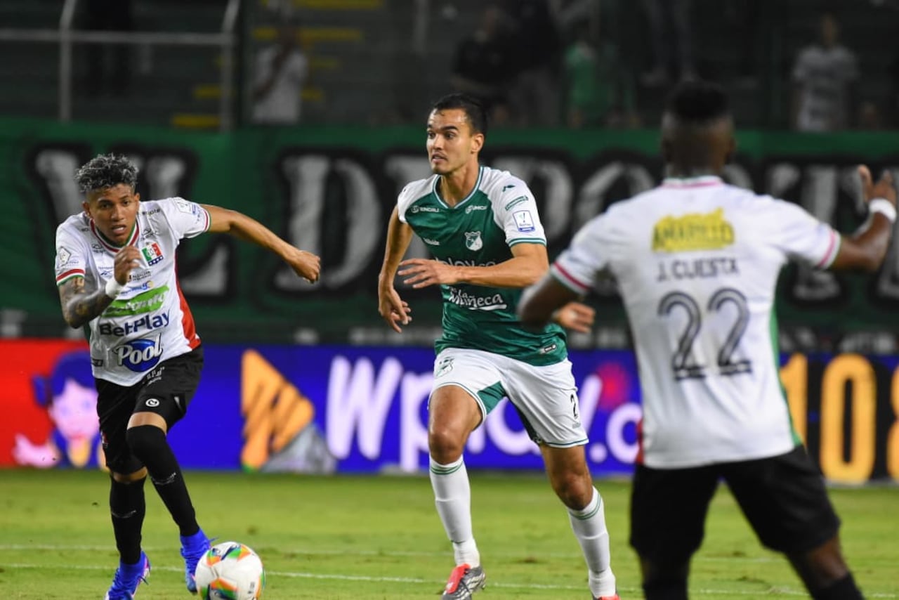 Imagen del partido entre Deportivo Cali y Once Caldas por la fecha 10 del primer semestre de la Liga Colombiana 2026.