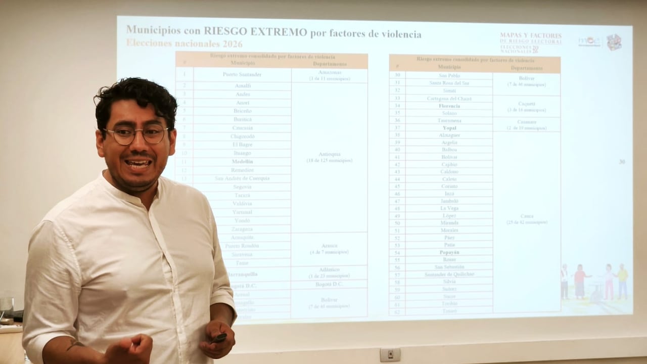La MOE identificó municipios con riesgo para comicios 2026.