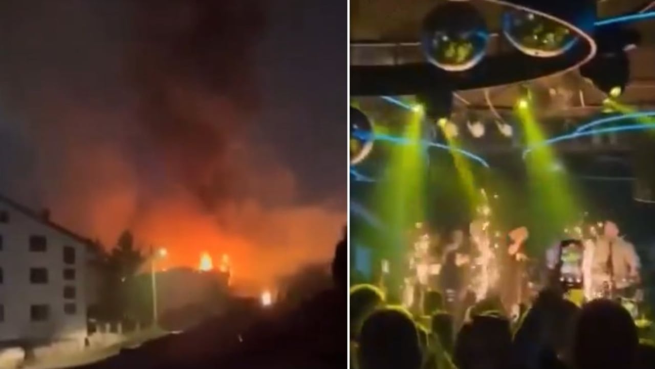 Incendio en Macedonia