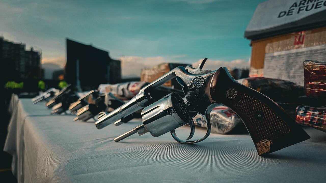 Armas incautadas