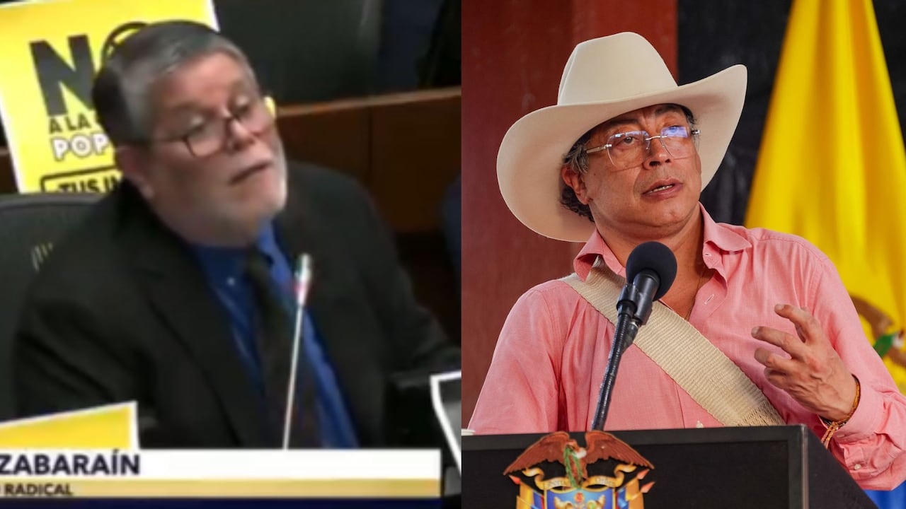 El senador Antonio Zabarain y el presidente Gustavo Petro se retaron por la aprobación de la consulta popular.