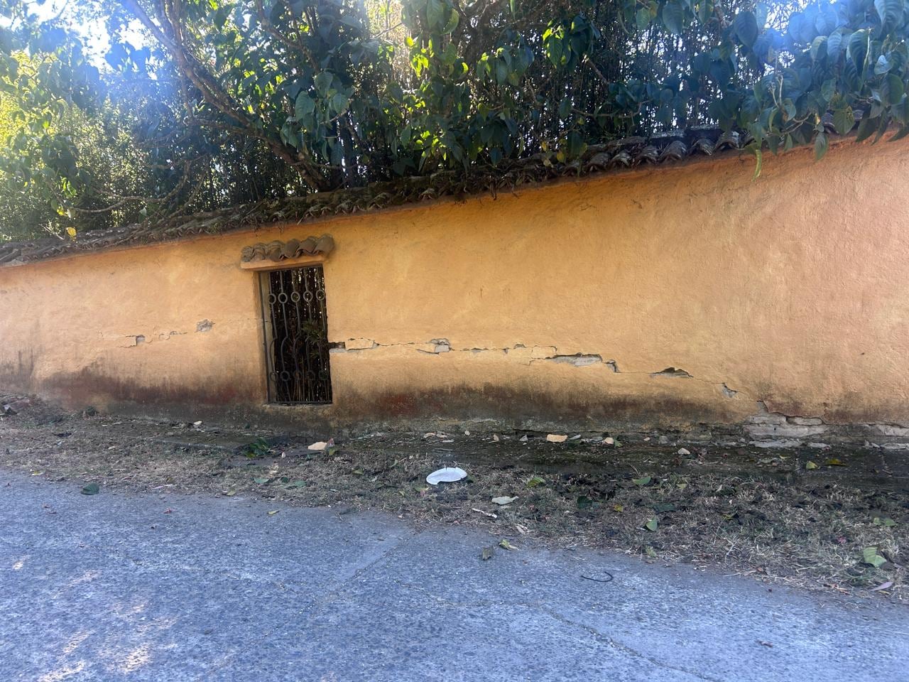 Así quedaron las casas en Dapa tras el fuerte sismo de magnitud 7,4