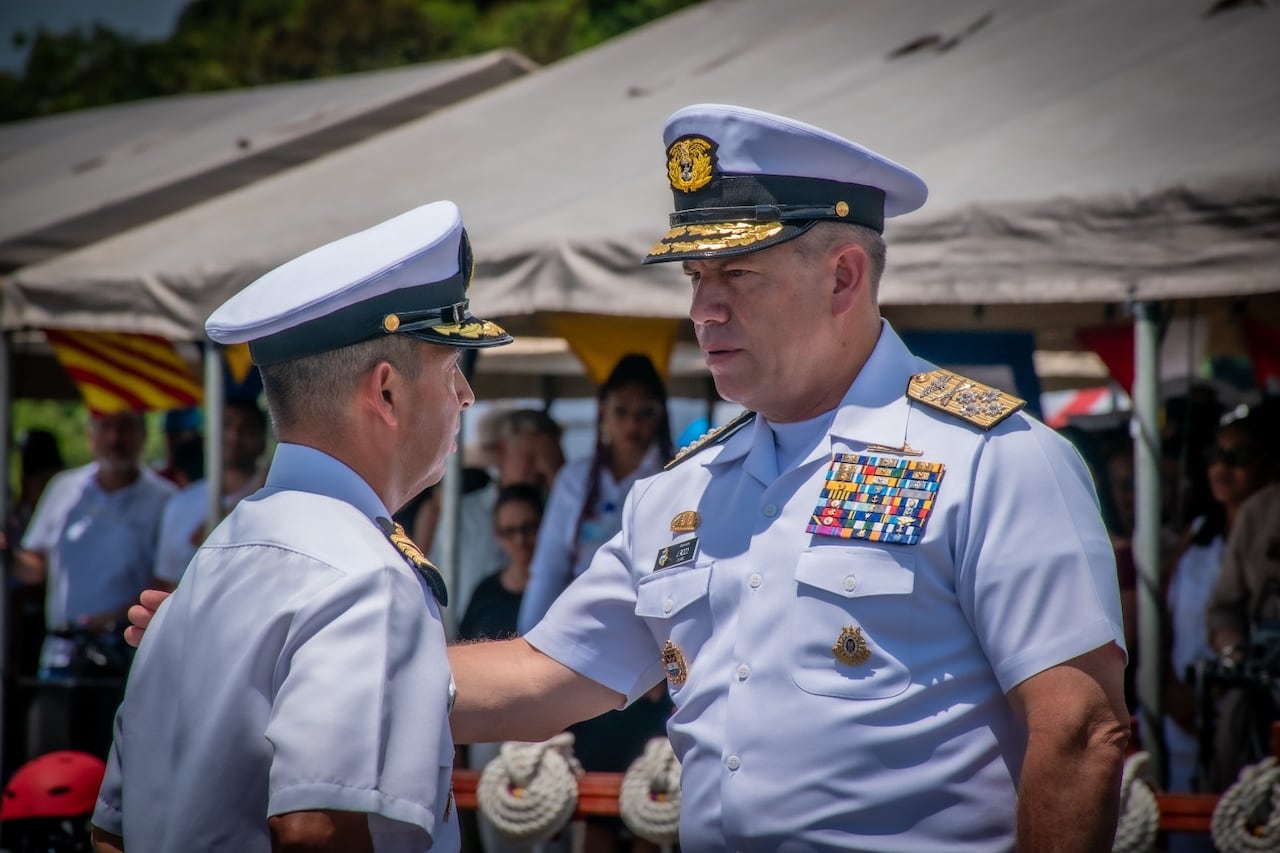 La unidad fue construida en los astilleros de Cotecmar como parte del proyecto Orión de la Armada Nacional.