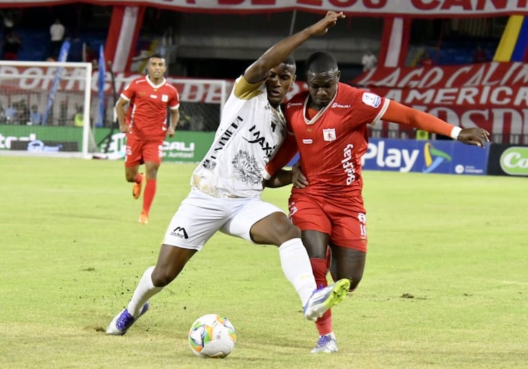 Imagen del partido entre América de Cali y Llaneros de Villavicencio por la fecha 13 del primer semestre de la Liga Colombiana 2026.