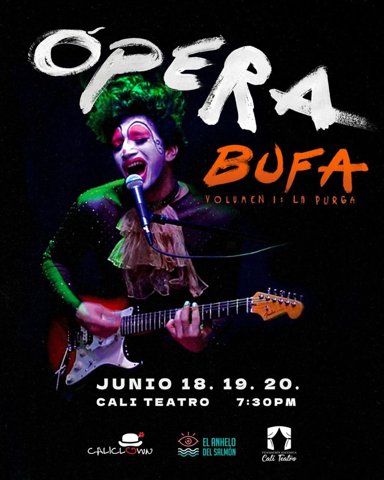 Circo, clown y teatro, en un mismo escenario.